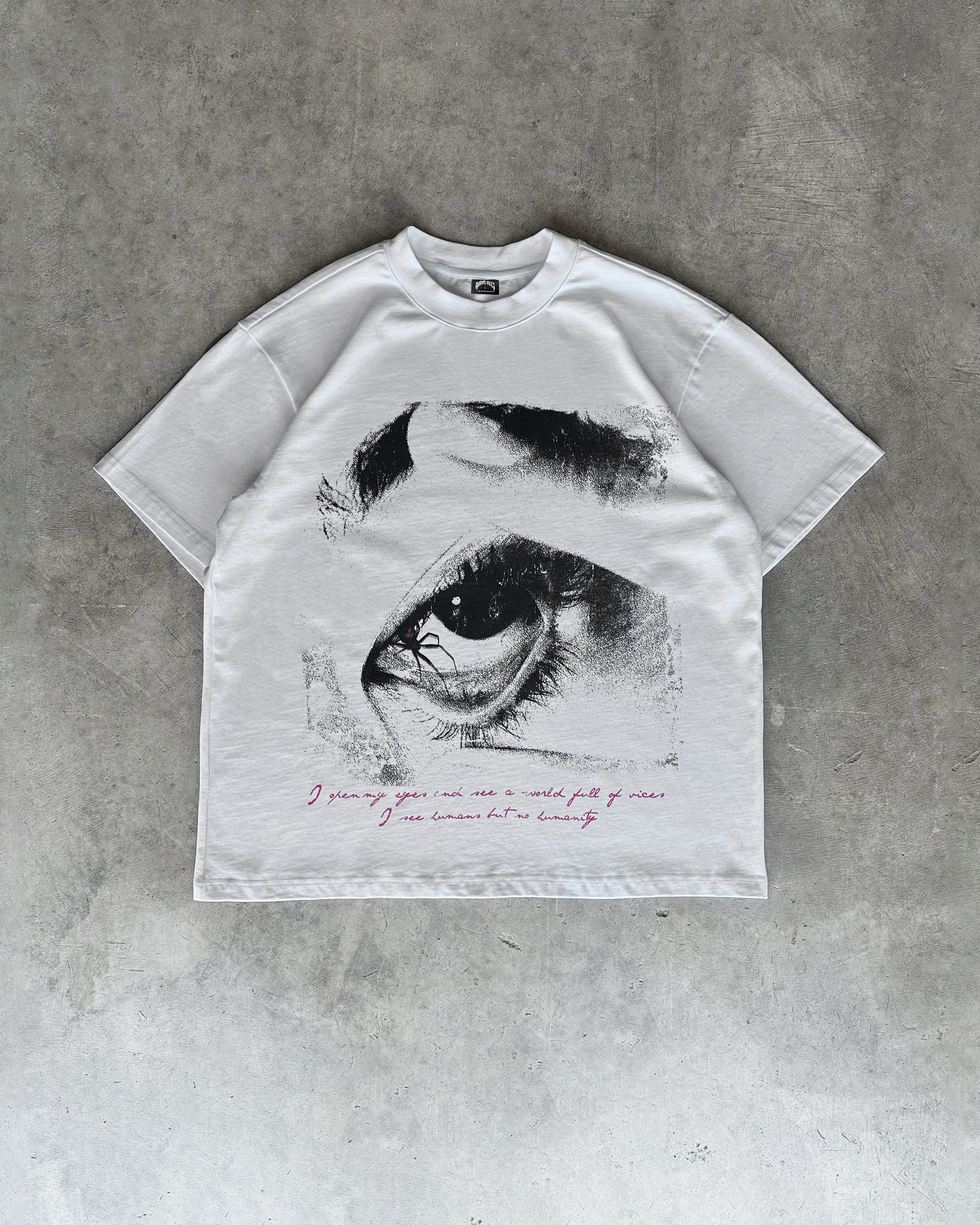 "NO HUMANITY" TEE