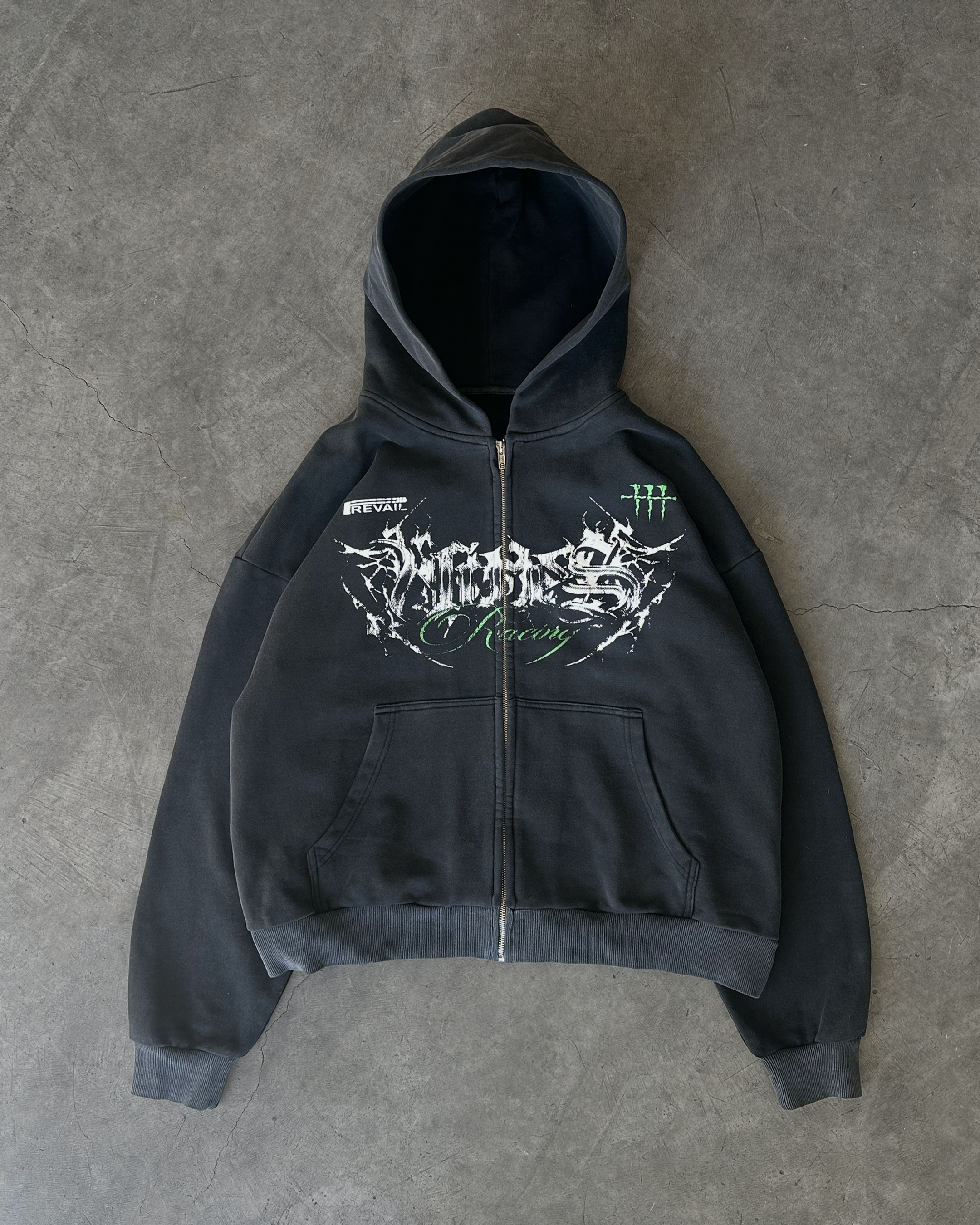 "GOD SPEED" ZIP UP