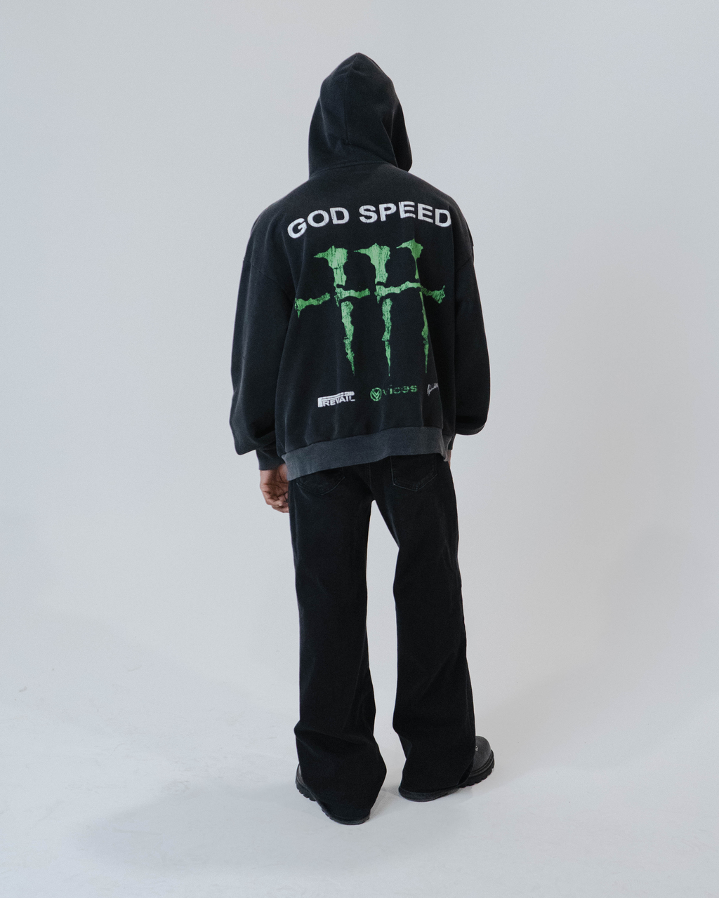 "GOD SPEED" ZIP UP