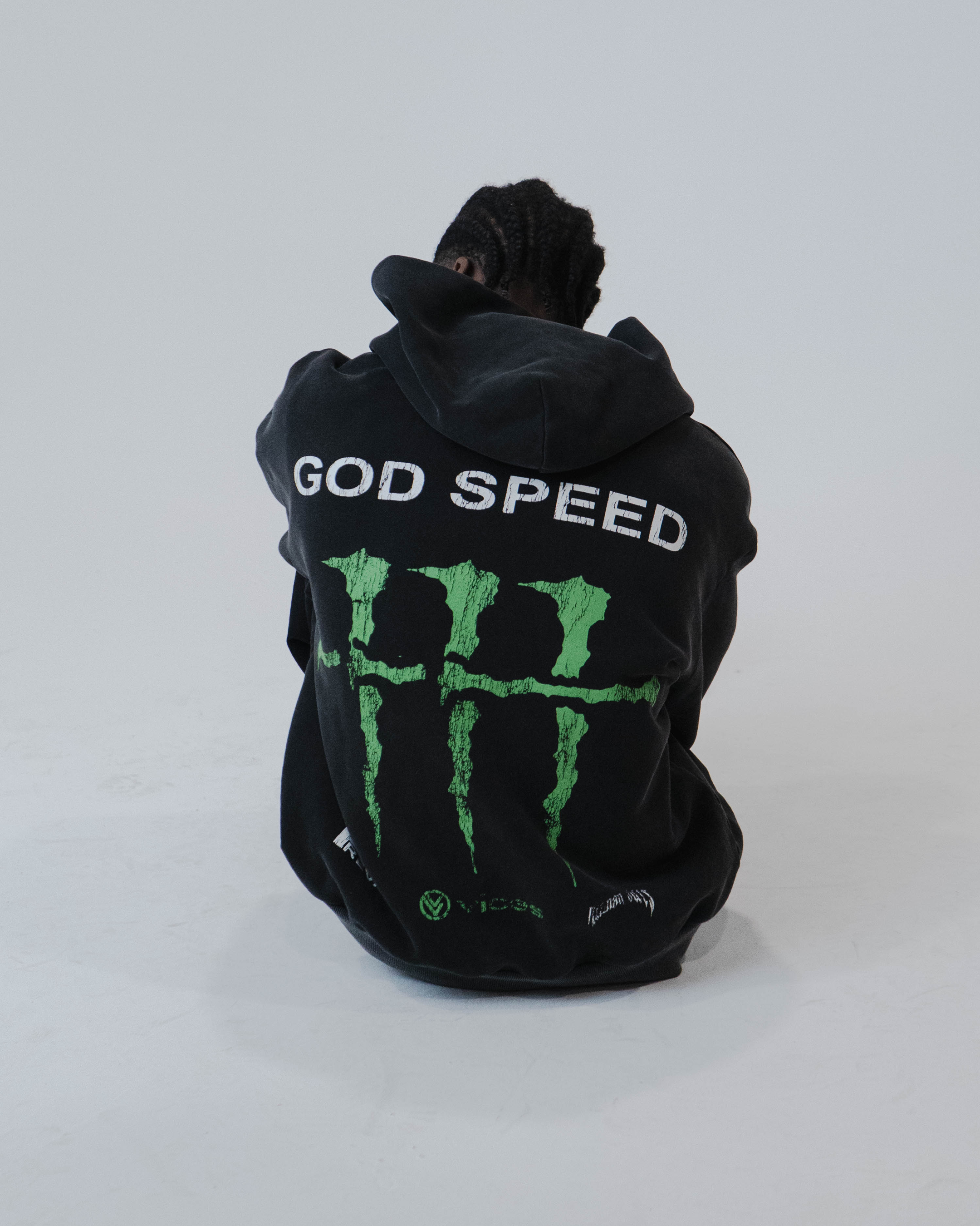 "GOD SPEED" ZIP UP