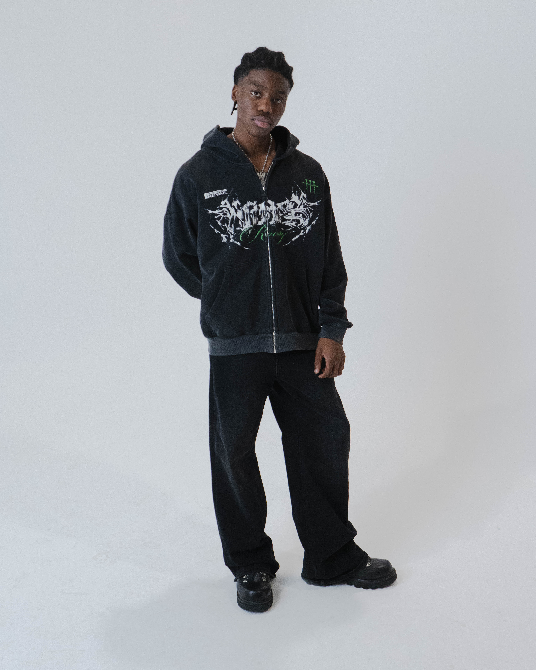 "GOD SPEED" ZIP UP