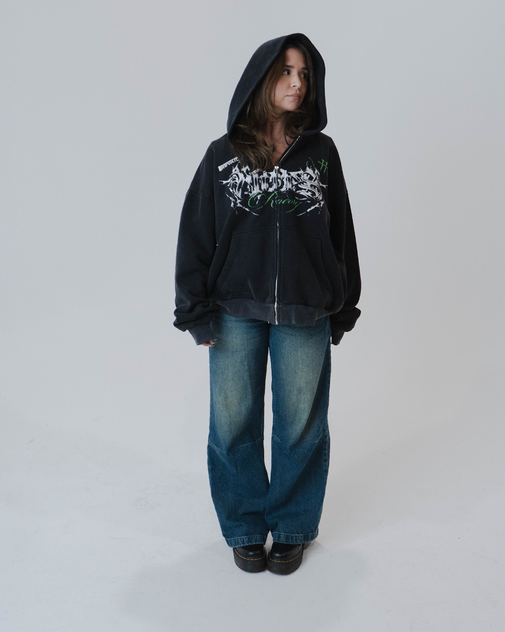 "GOD SPEED" ZIP UP
