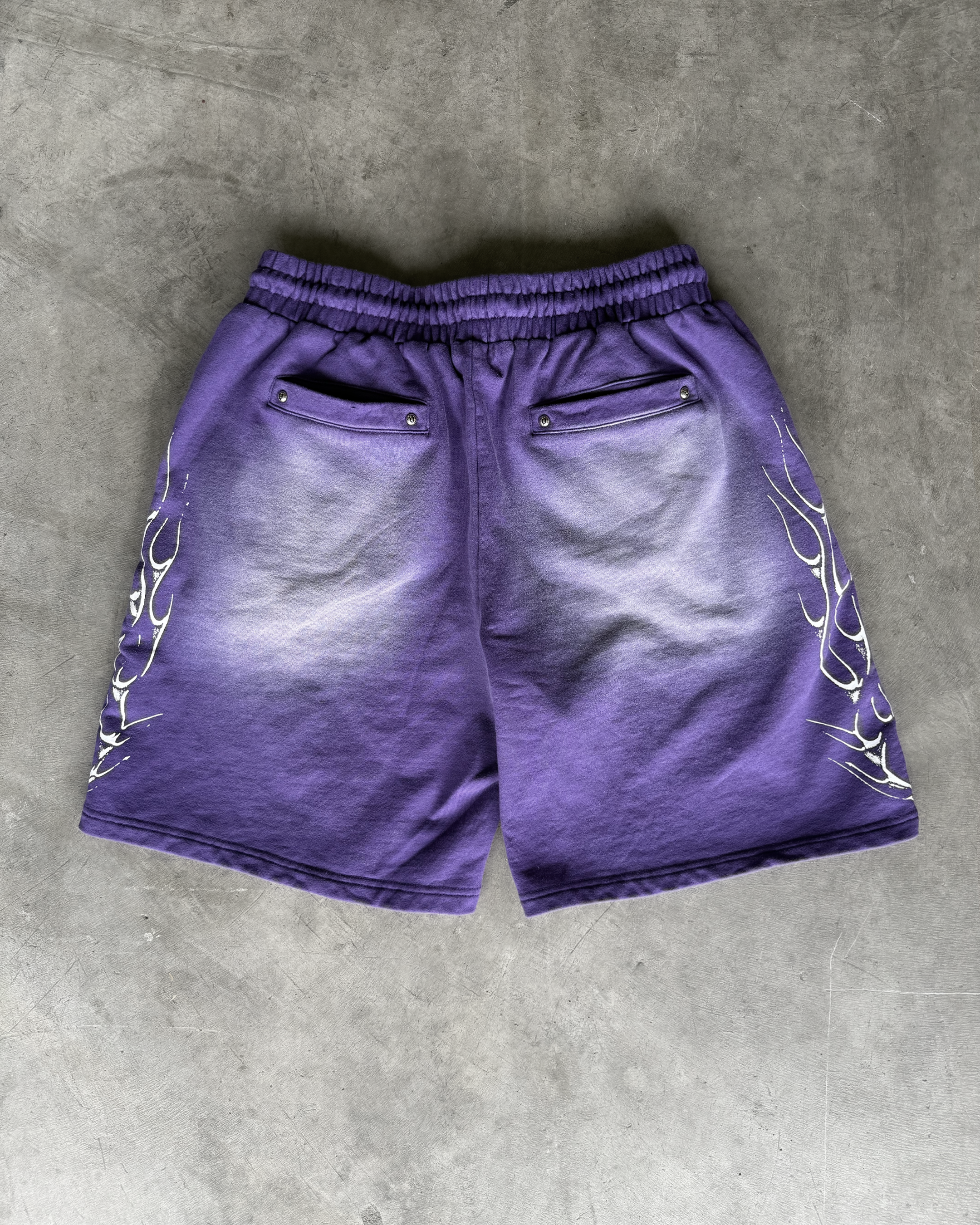 PURPLE "COMFORT IN CHAOS" SHORTS